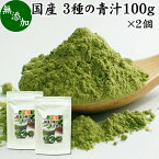 3種の青汁 100g×2個 明日葉 あしたば ゴーヤ 長命草 粉末 青汁 パウダー 国産 明日葉茶 アシタバ ゴーヤー茶 ゴーヤ茶 粉茶 サプリ サプリメント 100% 無添加 無着色 保存料 甘味料 不使用 野菜パウダー 食物繊維 ベータカロチン ポリフェノール フラボノイド カロテン 葉酸