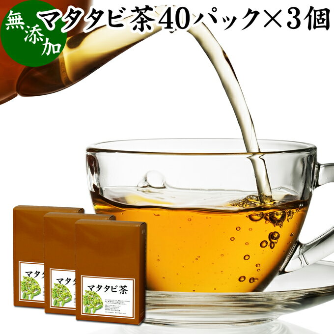 マタタビ茶 40パック×3