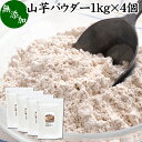 山芋 パウダー 1kg×4個 