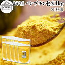 パンプキン 粉末 1kg×10個 かぼちゃ パウダー カボチャ 南瓜 ふんまつ 野菜 パウダー 国産 100% 北海道産 保存料 無添加 業務用 無着色 無香料 アレルゲンフリー カロテン ビタミンA E ビタミンC 緑黄色野菜 赤ちゃん 離乳食 ベビーフード ポタージュ インスタント スープ