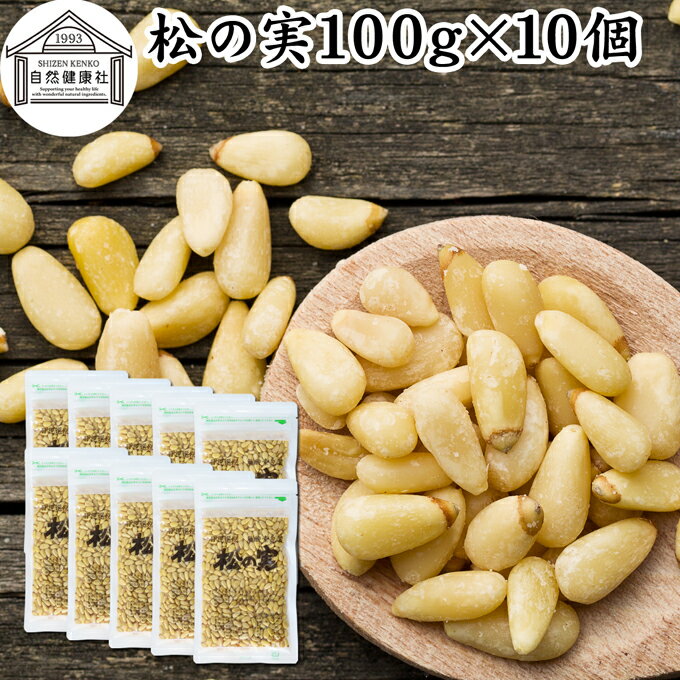 松の実 100g×10個 まつのみ 無添加 無