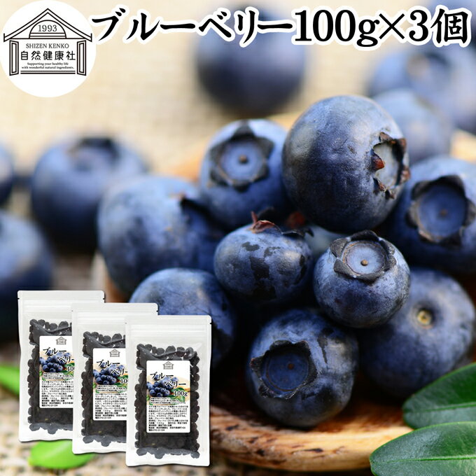 ブルーベリー 100g×3個 ブルー ベリー ドライ フルーツ 乾燥 果物 カルチベイト カルティベイト 着色料..