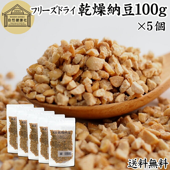 乾燥納豆 100g×5個 ドライ納豆 フリ