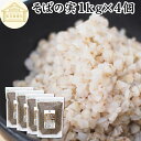そばの実 1kg×4個 蕎麦の実 ソバの実 そばのみ そば米 蕎麦米 100% スーパーフード むき実 剥き実 抜き実 ヌキ実 丸抜き 保存料 無添加 無着色 無香料 遺伝子組み換えでない お試し 業務用 大容量 ルチン ポリフェノール ビタミンB 食物繊維 グルテンフリー 低GI食品 ごはん
