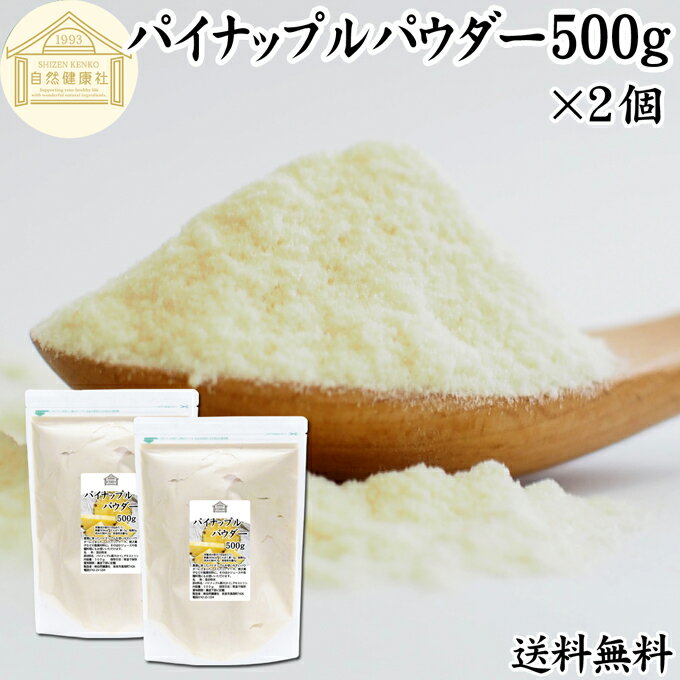 パイナップルパウダー 500g×2個 パイン アップル 粉末 フルーツ パウダー 送料無料 スムージー 果実 果汁 くだもの 果物 ぱうだー 業務用 フレーバー ジュース アイス ヨーグルト ケーキ ゼリー お菓子作り パン作り 製菓 製パン アイシング ヴィーガン ビーガン ベジタリア