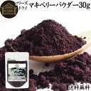 マキベリーパウダー 30g フリーズドライ マキベリー パウダー 粉末 チリ産 パタゴニア 無添加 100 送料無料 フルーツ パウダー カリウム アントシアニン アントシアニジン ポリフェノール 鉄分 食物繊維 スーパーフード ヨーグルト スムージー シリアル グラノーラ 青汁