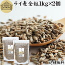 ライ麦 丸粒 1kg×2個 全粒 粒 ドイツ産 ライ麦パン ライブレッド パン用 発芽 ライ麦 ナチュラル 割合 100% モルト ライムギ 保存料 無添加 大...