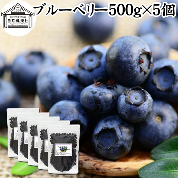 ブルーベリー 500g×5個 ブルー ベリー ドライ フルーツ 乾燥 果物 カルチベイト カルティベイト 着色料..