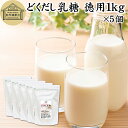 どくだし乳糖 1kg×5個 徳用 ラクトース オリゴ糖 粉末 ホエイ パウダー ビフィズス菌 サプリ サプリメント 業務用 母乳 乳酸菌 善玉菌 プロバイオティクス プレバイオティクス 菌活 腸活 腸内フローラ 飲料 砂糖不使用 おすすめ お試し おためし ダイエット 健康 美容 ドリ