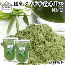 クマザサ粉末 1kg×2個 クマザサ 青汁 粉末 送料無料 熊笹 あおじる ふんまつ パウダー 業務用 国産 サプリ サプリメント クマザサ茶 熊笹茶 クマイザ...