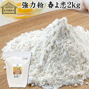 小麦粉 強力粉 春よ恋 2kg 割合 100 ストレート 国産 強力粉 パン用 強力小麦粉 無添加 北海道産 春よ来い はるよこい 大容量 業務用 食パン 製菓 製パン パン作り 材料 食材 ホームベーカリー レシピ 自家製 ヘルシー お菓子 洋菓子 ピザ 生地 ナン 高級食パン ベーグル