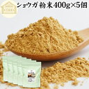 ショウガ 粉末 400g×5個 生姜 粉末 パウダー ジンジャー ショウガ 100% 乾燥 しょうが 茶 紅茶 生姜湯 ショウガ湯 サプリ サプリメント 生生姜 保存料 無添加 無着色 無香料 ぽかぽか ショウガオール ジンゲロール 温活 妊活 ダイエット 対策 お試し おためし 牛乳 豆乳