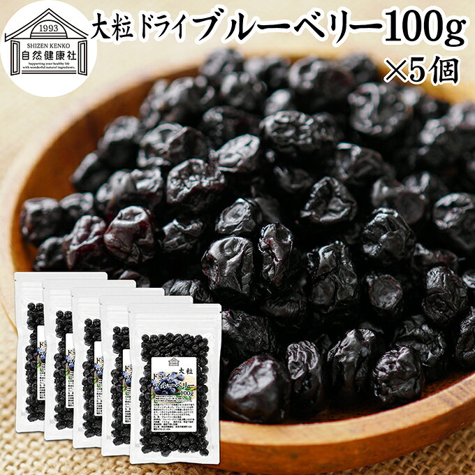 ブルーベリー 100g×5個 ドライ ドライフルーツ ブルー ベリー 乾燥 カルチベイト カルティベイト サプリ ルテイン 着…