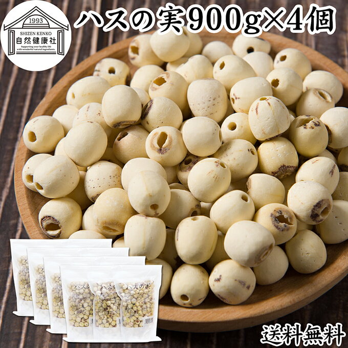 ハスの実 900g×4個 蓮の実 はすの実 蓮実 レンジツ アルカロイド 保存料 無添加 乾燥 無漂白 無着色 蓮茶 はす茶 薬膳茶 業務用 食材 健康食材 漢方 薬膳 美容 ダイエット ごはん 具材 スープ 炊き込みご飯 鍋 煮込み 中華食材 茹でる おかゆ お粥 おこわ 甘納豆 砂糖漬け