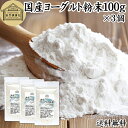 ヨーグルト 粉末 100g×3個 ヨーグルトパウダー 粉末ヨーグルト 100% 保存料 無添加 無糖 砂糖不使用 乳酸菌 ビフィズス菌 善玉菌 サプリメント 業...