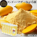 マンゴーパウダー 1kg×5個 マンゴーピューレ 砂糖不使用 業務用 フルーツパウダー 製菓用 菓子 材料 製菓材料 お菓子作り 洋菓子 パン作り パン材料 製...