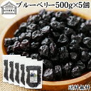 ブルーベリー 500g×5個 ドライ ドライフルーツ ブルー ベリー 乾燥 業務用 カルチベイト カルティベイト サプリ ルテイン 着色料 保存料 香料 不使用...