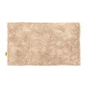 オカ(OKA) 乾度良好Dナチュレ バスマット 約50cm×80cm ベージュ ( 吸水 速乾 かんどりょうこう 洗える 大判 足拭きマット 風呂 )