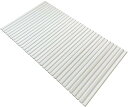 ミエ産業 軽量シャッター式 風呂ふた 製品サイズ (約) 75×142.5cm ホワイト 防カビ加工 日本製