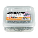 エルパ(ELPA) ステップル コード すっきり まとめる 3/4 内寸8.0mm ホワイト VVF 1.6mm×2心 300個入 S-34B300P