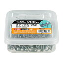 エルパ (ELPA) ステップル 配線 電線 固定 VA2 VVF1.6mm×3心 内寸/13.0mm 200個入 グレー S-VA2B200P
