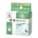 ニチバン 透明ばんそうこう キープポア 25mm幅 8m巻き 1巻