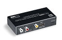ELEVIEW HDMI 切替器 音声分離 2入力1出力 4K(60Hz) ARC対応 (オーディオ出力:光デジタル・3.5mmステレオ)|HDR HDCP2.2対応 PS4pro・PS5・Nintendo Switch・Fire TV などに適用 1080p 120Hz 手動切り替え リモコン EHD-