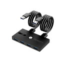 安心の日本企業 USB3.0 USB-C 高速転送 切替器 PC2台用 プリンタ マウス キーボード ハブ 手動切替器 プリンタ USBケーブル 2本付属 1.5m パソコン2台用 ua0001