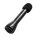 サンワダイレクト 拡声器 マイク 小型 スピーカー&マイク一体型 Bluetooth対応 8W 軽量220g ストラップ付 充電式 400-SP098