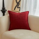 YunJeude クッションカバー 45x45cm 2枚セット おしゃれ 北欧 コーデュロイ 可愛い モダン シンプル ファスナー インテリア 家庭装飾 車 部...