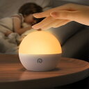 授乳ライト Dreamegg ベッドサイトランプ 充電式 無段階調光 赤ちゃん タッチセンサー【電球色/昼光色/RGB/多彩ライトモード】 バッテリー内蔵 マグネット 壁掛け 吊り下げ 間接照明 夜間 枕元