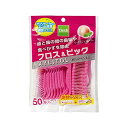 addgood(アドグッド) Clesh(クレシュ) キシリトールフロス&ピックピーチミントフレーバー 50本