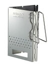 【 】NANGOGEAR(南湖 キャンプ ギア) バーベキュー用 折りたたみ火起し器 チャコールスターター 炭火おこし器 FD 炭焼き名人 ステンレス製 11...
