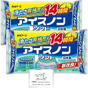 【2個セット】アイスノン ソフト 白元アース 保冷枕 日本製 おまけ付き