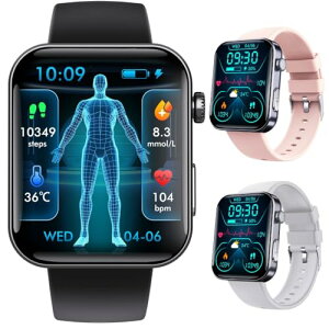 スマートウォッチ 通話機能 AI音声アシスタント機能 Bluetooth5.3 通話機能 2.10インチ Smart Watch 活動量計 腕時計 歩数計 天気予報 音楽制御 目覚まし時計 カメラ制御 文字盤自由設定 着信&メッ