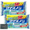 白元アース アイスノンソフト 保冷枕 二個セット オリジナルティッシュ付き