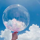 sac taske クリアバルーン ボボバルーン 透明バルーン 風船 誕生日 結婚式 パーティー (20cm×50個)