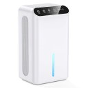 【2024最新改良】除湿機 小型 除湿器【大容量2.5L 強力除湿量1L/日】ダブルペルチェ式 ハイブリッド式 衣類乾燥除湿機 アロマ 空気清浄機 静音 卓上 満水自動停止 24時間タイマー 7色ライト 電