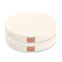 Shinnwa クッション 低反発座布団 クッション ラウンド 座布団 円形 椅子用 直径40cm*5cm厚み 丸クッション 丸座布団 イス クッション ホワイ...