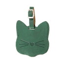 LOYELEY 猫 ネームタグ バッグタグ 荷物タグ スーツケースタグ PUレザー 可愛い 軽量 柔軟 耐用 取り外し簡単 旅行タグ 紛失防止 お子様バッグ/ス...
