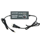 Broadwatch 可変電源アダプター ACアダプター DC3V DC12V 5A 技術者用 評価用 試験用 センタープラス プラグ外径5.5mm 内径2.1...