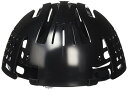 ミドリ安全 帽子用インナーキャップ バンド付き INC100BBK ブラック