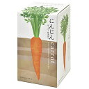 聖新陶芸 通年 家庭菜園 簡単 栽培キット ゆったり育てる にんじん 野菜 栽培セット ( 自由研究 / 食育 ) 鉢の径約10cm おうちで根菜 母の日 プレ...