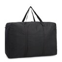 ボストンバッグ 【選べる容量86L-181L】 大容量 大型バッグ 大きいバッグ 旅行カバン (ブラック, 86L)
