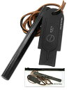 ZEN Camps ファイヤースターター 極太 長い ヘキサ型 六角 フェロセリウム 火起こし 着火 火打石 メタルマッチ キャンプ ブッシュクラフト (ロッド&ストライカー)