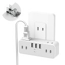 コンセント タップ 電源タップ usb付き MSCIEN 雷ガード 電源タップ 6個AC口 3個USBポート たこあしコンセント 分岐 OA 電源コード 充電 ...