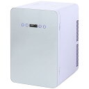 VERSOS 冷温庫 24L ホワイト -9℃〜60℃ 保冷庫 日本製ダブルペルチェ ミニ冷蔵庫 小型冷蔵庫 白色LED 家庭 車載 温度調節可能 温度表示 保...