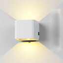 HUCOZY ウォールライト LED人感センサーライト 室内 ブラケットライト 北欧風 3W 3000K電球色 工事不要 コードレス Tpye-C充電 間接照明...