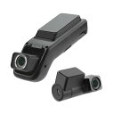 PIXYDA スリムフィットドライブレコーダー 前後2カメラ RAY25 前後200万画素 夜間画像補正 SONY製イメージセンサ−搭載 WDR W...