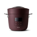【テレビで紹介されました!】 Re・De Pot (リデポット) 電気圧力鍋 2L PCH-20LR Red レッド リデ 時短 オシャレ お祝い品 贈り物 プ...